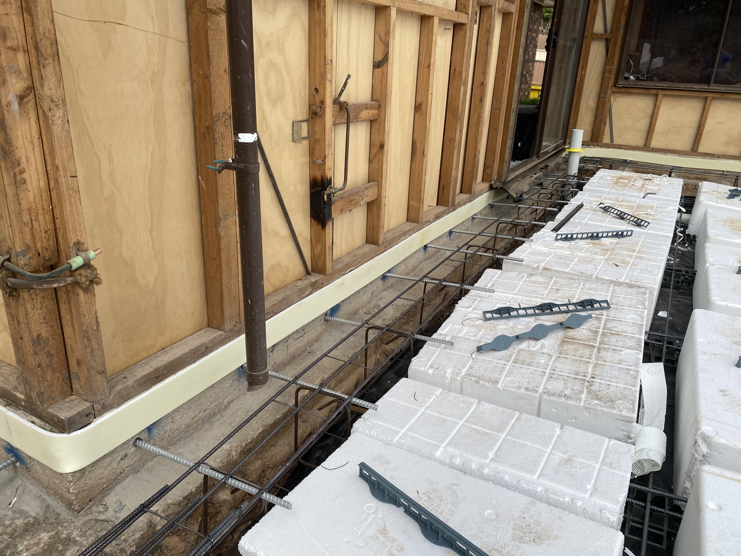 Pre-construction termite barrier